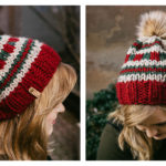 Christmas Sweater Beanie Free Knitting Pattern