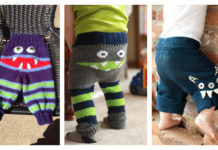 Monster Pants Knitting Patterns