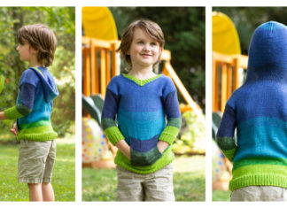 Playground Hoodie Free Knitting Pattern