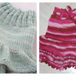 Ruffle Skirted Soaker Free Knitting Pattern