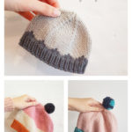 Basic Beanie Free Knitting Pattern