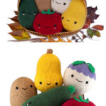 Hug Your Veggies Knitting Pattern