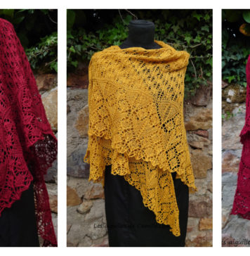 Plaisir Lace Shawl Free Knitting Pattern