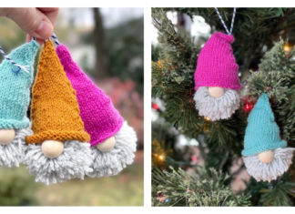 Pom Pom Gnome Free Knitting Pattern