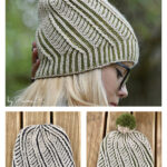 Brioche ShareCare Hat Free Knitting Pattern