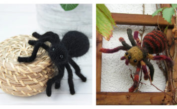 Spider Amigurumi Knitting Patterns