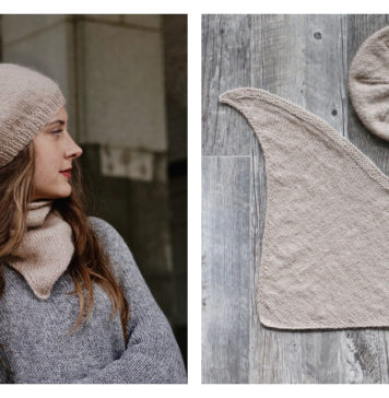 Anouk Accessories Set Free Knitting Pattern