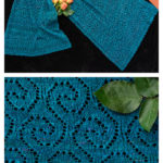 Dreamy Seas Shawl Free Knitting Pattern