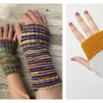 Easy Wristwarmers Free Knitting Pattern