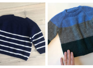 Good Old Raglan Sweater Free Knitting Pattern