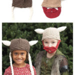 Hagar and Helga Hats Free Knitting Pattern