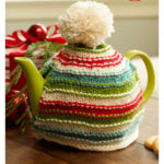 Holiday Teapot Cozy Free Knitting Pattern