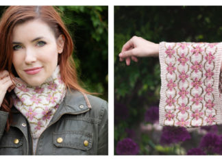 Orwell's Garden Cowl Free Knitting Pattern