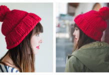 The Big Hat Free Knitting Pattern and Video Tutorial