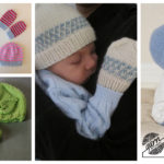Baby Hat And Mitts Set Free Knitting Pattern