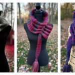 Cari Keyhole Scarf Knitting Pattern