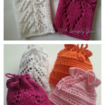 Drawers or Wardrobe Fresheners Lace Bags Free Knitting Pattern