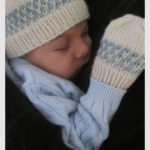 First Winter Baby Hat And Mitts Set Free Knitting Pattern