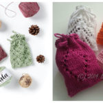 Lace Gift Bag Free Knitting Pattern