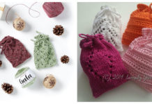 Lace Gift Bag Free Knitting Pattern