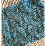 Quick Cable Cowl Free Knitting Pattern