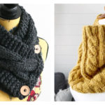 Quick Cable Cowl Free Knitting Pattern