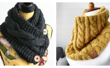 Quick Cable Cowl Free Knitting Pattern