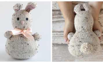 Roly-Poly Bunny Free Knitting Pattern