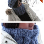 Speedy Cabled Cowl Free Knitting Pattern