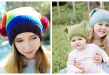 Square Hat Knitting Patterns