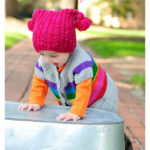 Squiggles Cabled Cap Square Hat Knitting Pattern
