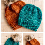 Super Bulky Hats Free Knitting Pattern