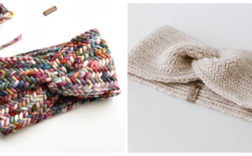 The Amina Earwarmer Free Knitting Pattern