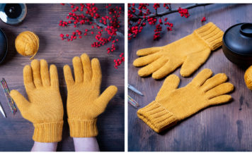 The Perfect Basic Gloves Free Knitting Pattern