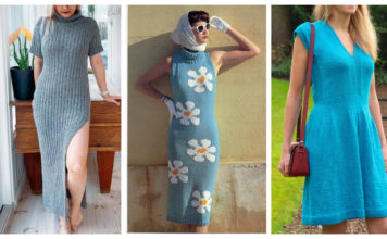 10+ Women Dress Knitting Patterns