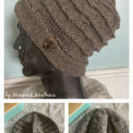 Angus Trail Reversible Beanie Free Knitting Pattern