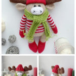 Christmas Deer Knitting Pattern