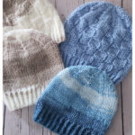Easy Beginner Baby Beanie Hat Free Knitting Pattern