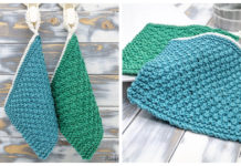 Easy Dishcloth Free Knitting Pattern and Video Tutorial