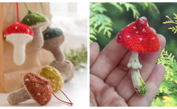 Enchanted Mushrooms Free Knitting Pattern