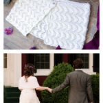 Happy Wedding Shawlette Free Knitting Pattern