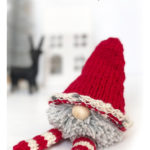 Ho Ho Gnome Free Knitting Pattern