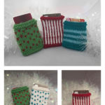 Holiday Giftcard Holders Free Knitting Pattern