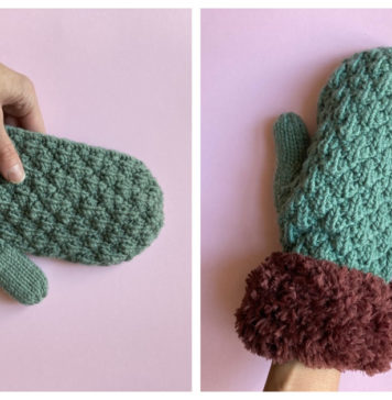 Kogle Mittens Free Knitting Pattern