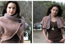 Nob Hill Shrug Free Knitting Pattern