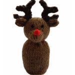 Reindeer Rudolph Free Knitting Pattern
