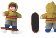 Skateboarder Doll Free Knitting Pattern