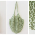 The Market Bag Free Knitting Pattern and Video Tutorial
