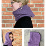 The Notorious Hooded Cowl Free Knitting Pattern