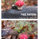 Wee Mushrooms Free Knitting Pattern